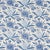 Sample - Schumacher Lafayette Botanical Fabric in Cornflower For Sale