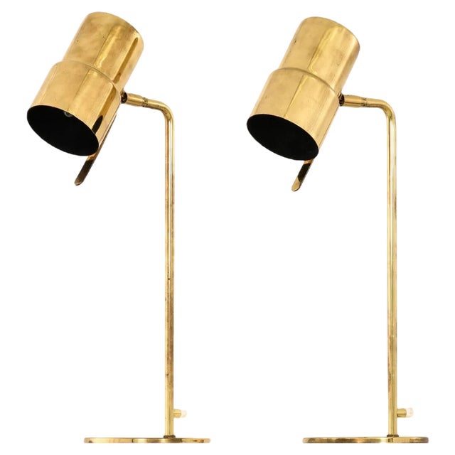 Model B-195 Table Lamps by Hans-Agne Jakobsson, 1950s, Set of 2 For Sale