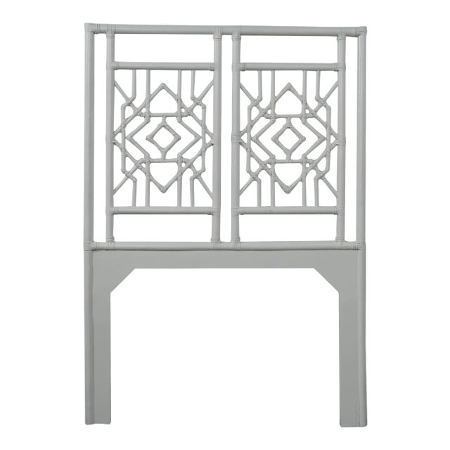 Tulum Headboard Twin - Light Gray For Sale