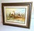 This vintage 1930s oil painting on canvas board was painted by John Edmund Strandberg, a Swedish-born painter who...