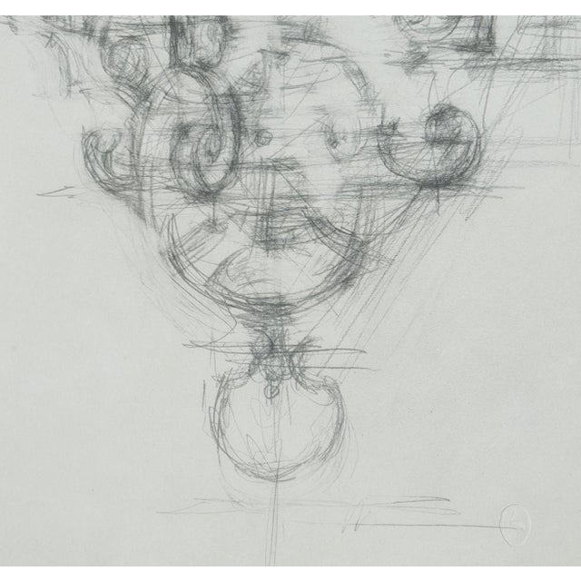 Modern Alberto Giacometti, Chandelier, 1963, Original Lithograph For Sale - Image 3 of 8