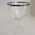 Platinum Rim Wine Glasses 1940s West Germany - Set of 4 For Sale - Image 4 of 13