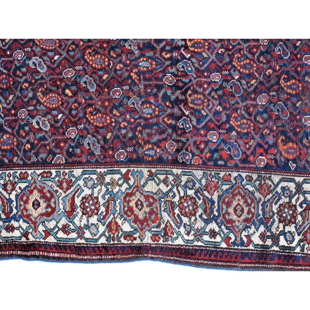Persian Early 20th Century Antique N.West Persian Rug - 4′7″ × 9′2″ For Sale - Image 3 of 5