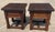Rustic European Antique European Rustic End Tables - A Pair For Sale - Image 3 of 11