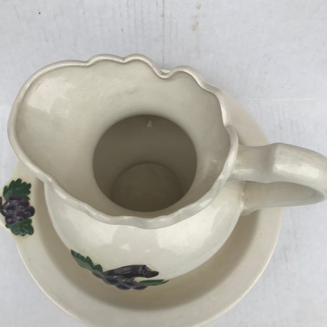 1950s Vintage Pitcher and Basin For Sale - Image 5 of 14
