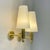 Mid-Century Brass V18 Wall Lights attributed to Eje Ahlgren for Bergboms, Sweden, 1960s, Set of 2 For Sale - Image 14 of 18