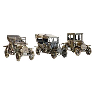 Metal Opel Model Cars from UNO A ERRE, 1940s, Set of 3 For Sale