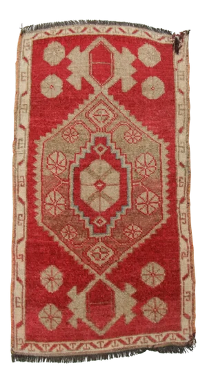 Vintage Mini Turkish Rug