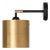 Svep Wall Lamp in Brass from Konsthantverk For Sale