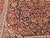 Vintage Persian Kashan Area Rug, Hand-Knotted Wool, Floral Pattern, Red & Navy, 5x7 For Sale - Image 13 of 17