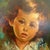 Robert Van Cleef, Child Portrait, 1970s, Oil Painting on Canvas, Framed For Sale - Image 14 of 16
