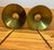 Late 19th Century Antique Copper & Brass Electrified Sconces - a Pair For Sale - Image 5 of 8