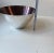 Mid-Century Bowl in Silver Plate & Purple Enamel from Dgs, 1950s For Sale - Image 6 of 9