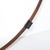 Art Deco Round Mirror With Walnut & Black Lacquer Half Border Detailing For Sale - Image 10 of 14