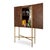 Port 68 Whiskey Burlwood Bar Cabinet For Sale - Image 4 of 10