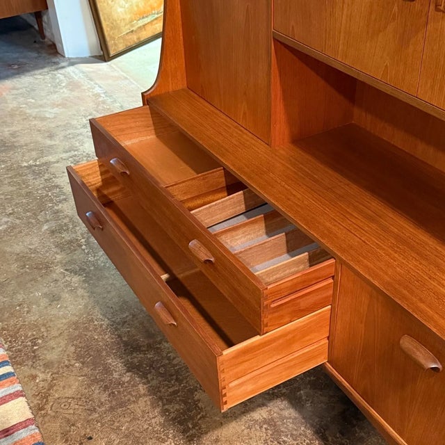 Mid 20th Century Mid-Century Modern G-Plan Brasilia Highboard by Victor Wilkins For Sale - Image 5 of 6
