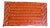 Antique Phulkari Wedding Shawl, Orange Silk Embroidery on Cotton For Sale