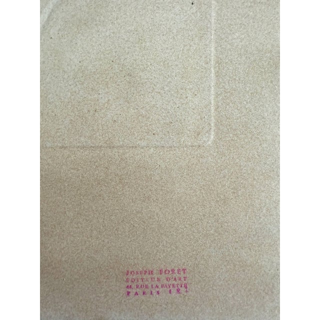 Salvador Dali, Le Cavalier Triomphant, 1973, Drypoint Etching on Chromolithograph, in Good conditions. Designed 1970 to 1979