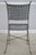 Set of 4 Mid Century Modern Woven Metal Seat Bistro Chairs For Sale - Image 4 of 18