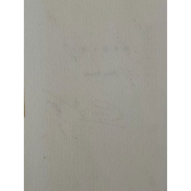 1970s 1971 Modernist Japanese Woodblock Print "Work 23" by Kenji Kusaka (b.1936) 1/200 For Sale - Image 5 of 7