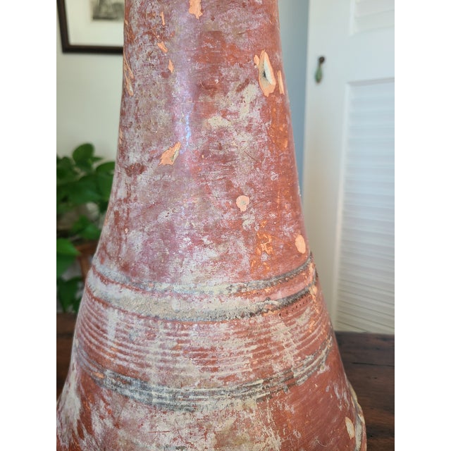 Early 20th Century Primitive African Terracotta Bedpost For Sale - Image 10 of 14