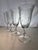 Stunning optic crystal Rose Point ice tea glasses manufactured by the Cambridge Glass Company between 1934-1954. These...