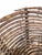 Wood Vintage French Folk Art Adirondack Style Grapevine Gathering Basket With Double Handles, Mid-Century Rustic Market Basket 24” Wide For Sale - Image 7 of 18