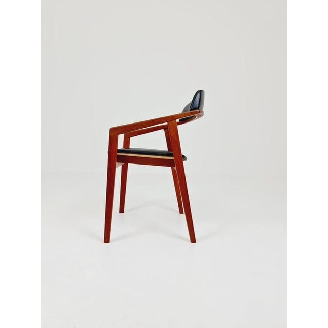 Danish Teak Desk Armchair from Sax, Denmark, 1960s For Sale - Image 4 of 17
