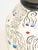 Ceramic Signed Modern Hand-Painted Ceramic Floor Vase For Sale - Image 7 of 9