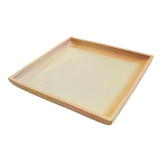 Kazuo Takiguchi Pottery Square Plate For Sale