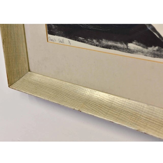 Mid-Century Modern Sheep's Skull Print, 1964 For Sale - Image 3 of 10