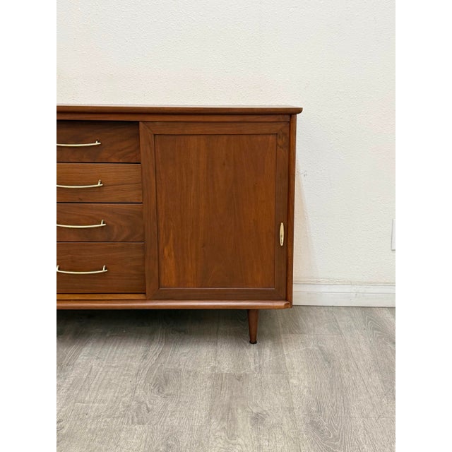 Mid Century Modern Walnut Credenza For Sale - Image 12 of 12