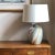 Mid 20th Century Marble-Glazed Ginger Jar Table Lamp For Sale - Image 4 of 13