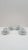 White 1940s Limoges Authentique Porcelaine Du Lys Royal 4 Cups and Saucers - Set of 8 For Sale - Image 8 of 8