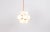 Gold Sputnik Orange Pendant Light Opal Glass from Kaiser Idell / Kaiser Leuchten, Germany, 1970s For Sale - Image 8 of 11
