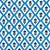 Schumacher X Molly Mahon Buti Fabric in Blue For Sale
