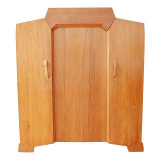 Anthroposophical Wardrobe, Switzerland, 1940s For Sale