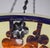 French Art Deco Pendant Light by Le Verre Francais Schneider - 1925 Cameo Chandelier France For Sale - Image 12 of 13
