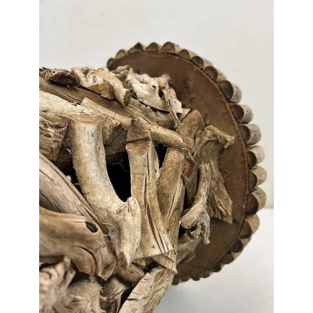 Small Driftwood Side Table, 1990s For Sale - Image 4 of 12