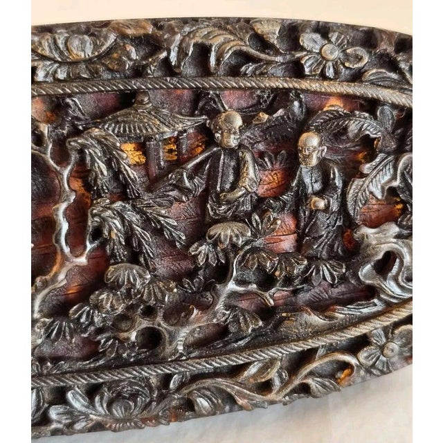 19th Century Mid-19th Century Chinese Export Cantonese Carved Snuff Box For Sale - Image 5 of 18