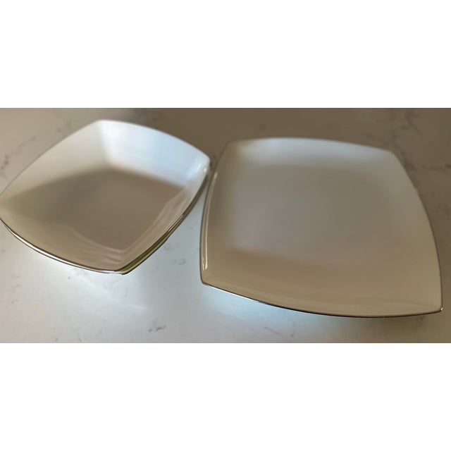 Transitional Mikasa Couture Platinum Dinnerware - Set of 66 For Sale - Image 3 of 5
