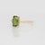 1.3Ct Chrome Tourmaline Ring With Earth Mined Diamond Accents: Solid 14k Gold, Size 6.75 For Sale In Columbus - Image 6 of 9