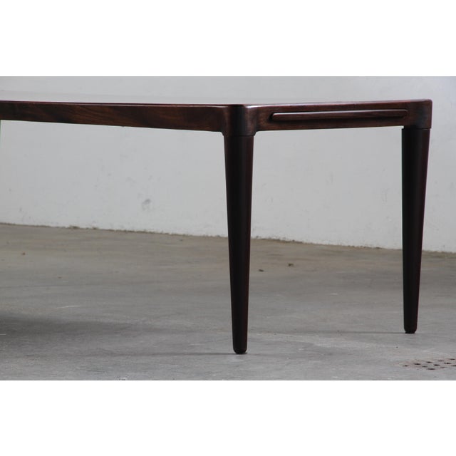 Vintage Rosewood Coffee Table by B.C. Vejle, Denmark, 1960s For Sale - Image 10 of 16