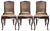 Louis Xv Style Caned Chairs in Oak, Set of 6 For Sale