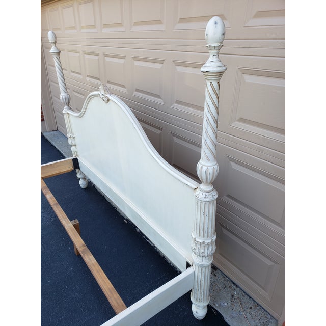 Ethan Allen Country French King Sized Bed Chairish