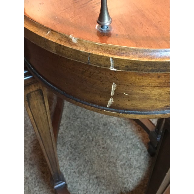 1960s Lane Altavista Virginia Long Console Table Mahogany or Pecan with