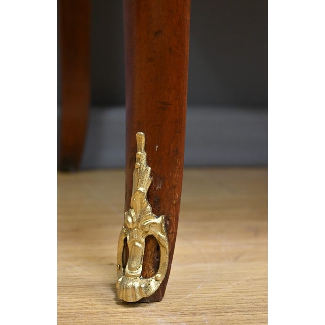 Small Early 20th Century Blond Mahogany Chest of Drawers For Sale - Image 18 of 18