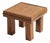 1960s The Danish Tile Top Low Side Table For Sale