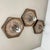 Article: Wall light sconce set of three. Producer: Pan Keramik, Germany. Origin: Germany. Age: 1970s. : Original 1970s...