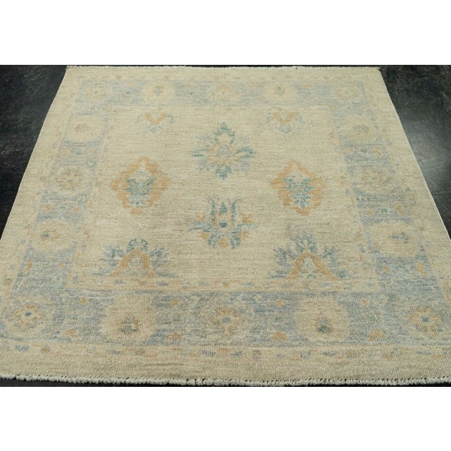 Oushak Square Rug 3'2" x 3'2" #21350 Explore a curated collection of hallway runners, wool rugs, and handmade masterpieces...